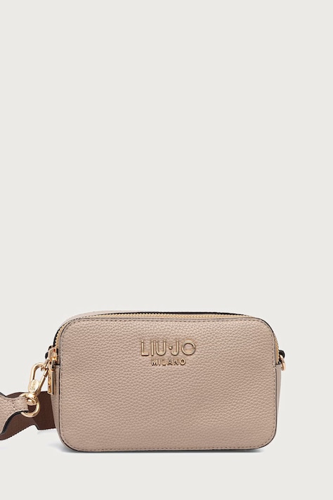 Liu Jo torebka crossbody damska z imitacji skóry beżowa AF6100 ES039