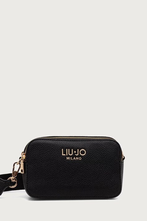 Liu Jo torebka crossbody damska z imitacji skóry czarna AF6100 ES039