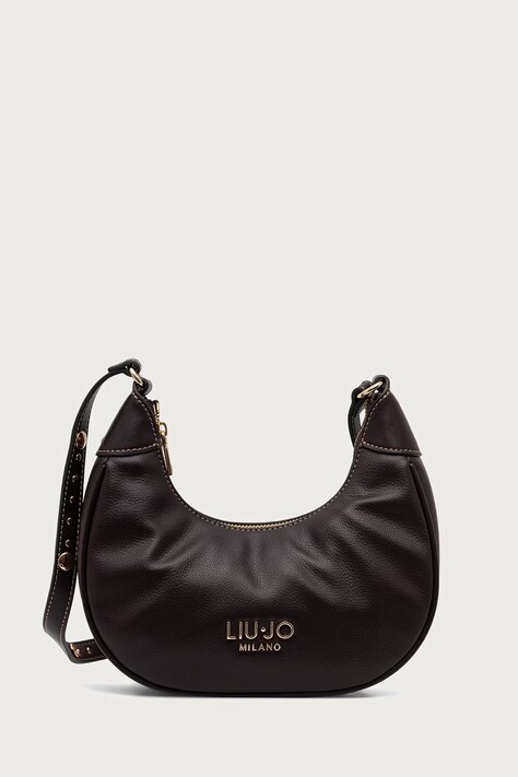 Liu Jo torebka hobo damska z imitacji skóry brązowa AF6072 E1120