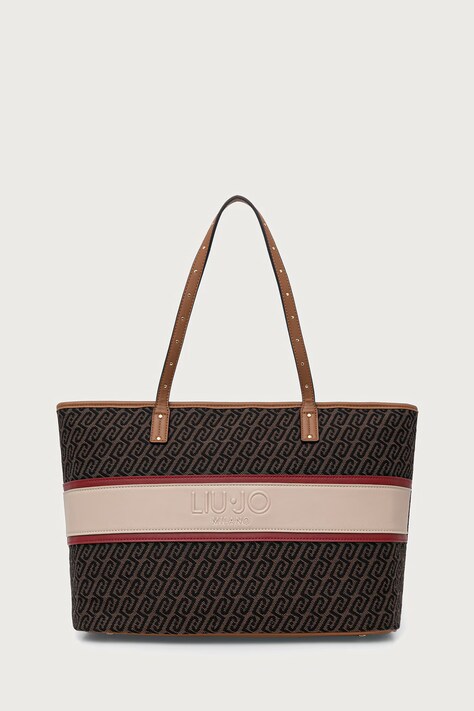 Liu Jo Torebka shopper damska brązowa AF6059 T378A