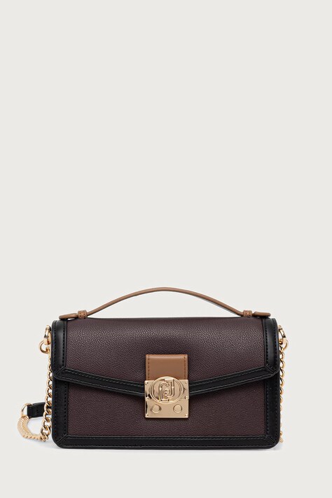Liu Jo Torebka crossbody z imitacji skóry bordowa AF6039 E1150