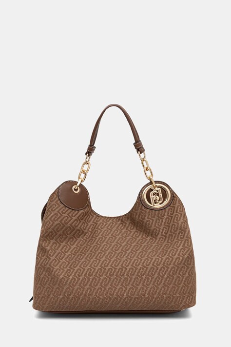 Liu Jo torebka shopper damska brązowa AF6024 T378A