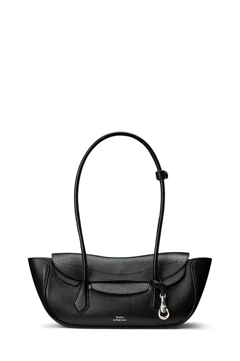 Polo Ralph Lauren torebka tote damska skórzana czarna 428P11034