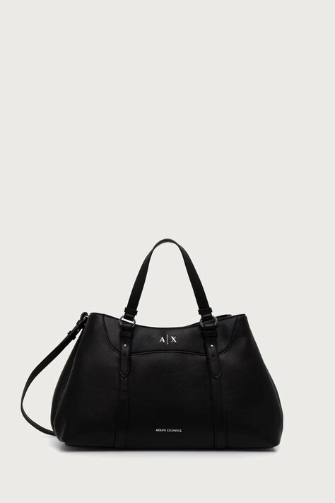 Armani Exchange Shopper torba za žene od imitacije kože crna XW003169 AF26578