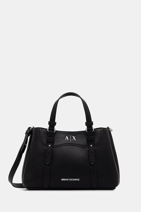 Armani Exchange borsa a tracollo da donna in similpelle nera XW003061 AF26578
