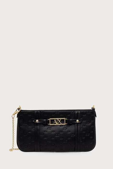 Armani Exchange Kabelka dámska z imitácie kože čierna XW002985 AF26970