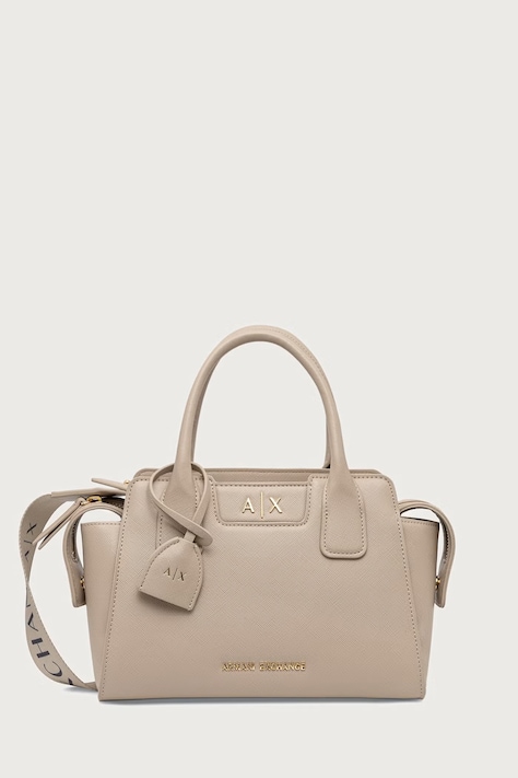 Armani Exchange crossbody torba za žene bež XW002159 AF26570