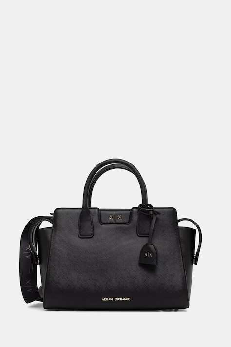 Armani Exchange kabelka dámska z imitácie kože čierna XW002158 AF26570