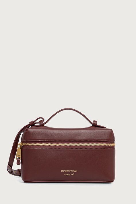 Emporio Armani Torebka damska skórzana zielona EW004564 AF32959