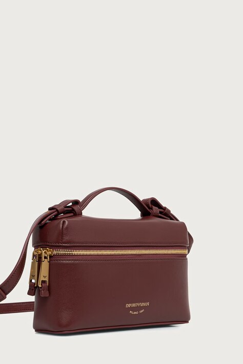 Emporio Armani Torebka damska skórzana zielona EW004564 AF32959