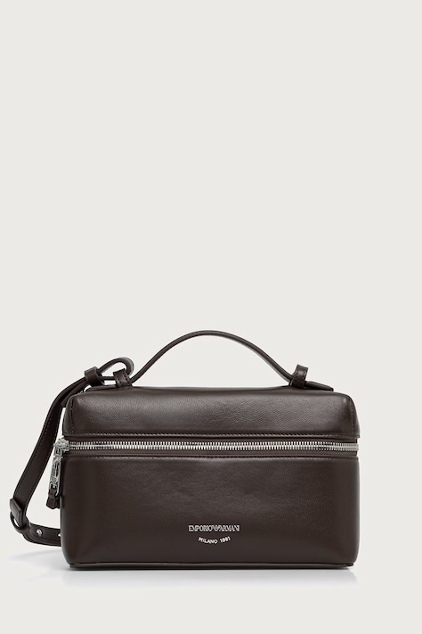 Emporio Armani torebka damska skórzana brązowa EW004564 AF32959