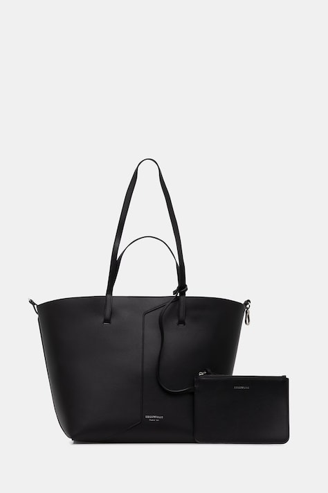 Emporio Armani torebka shopper damska czarna EW005668 AF29459