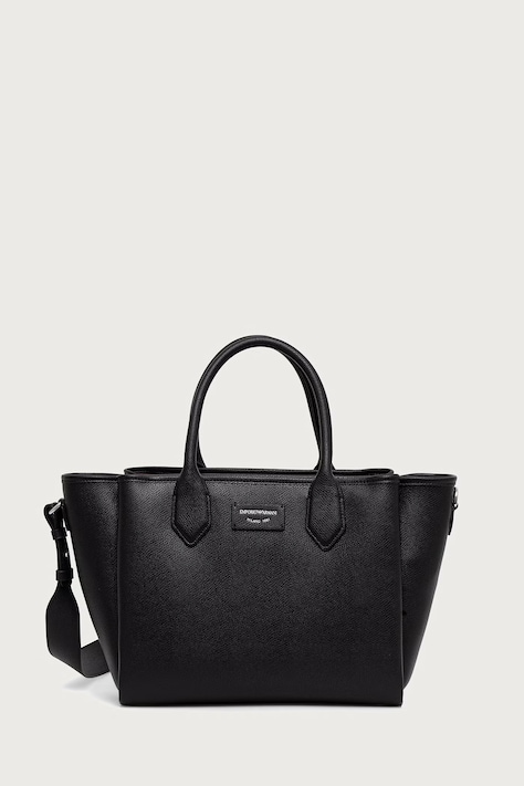 Emporio Armani Torebka damska z imitacji skóry czarna EW002329 AF17799