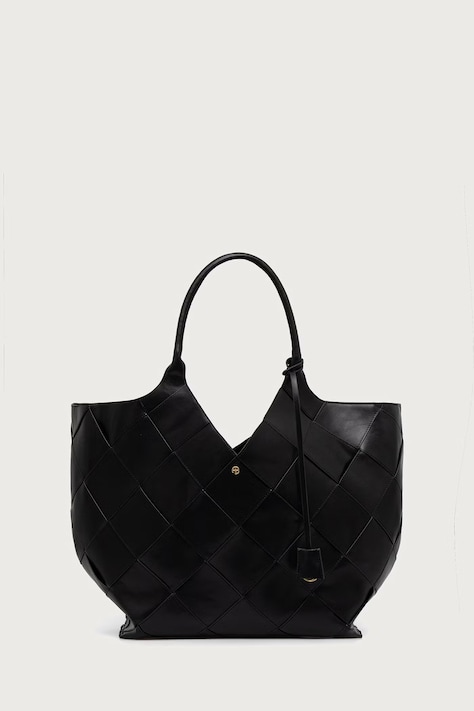 Anine Bing Lili torebka shopper damska skórzana czarna A-13-12553