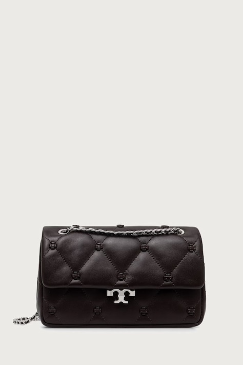 Tory Burch Listonoszka damska skórzana Bunny Knot brązowa 187633