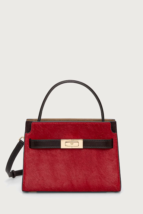 Tory Burch torebka damska skórzana Lee Radziwill czerwona 183349