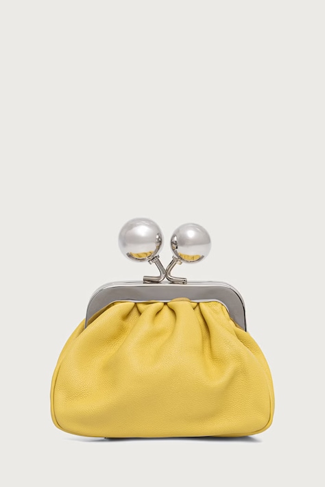 Weekend Max Mara Borsa a tracollo da donna in pelle DIOMEDE gialla 2625726024600