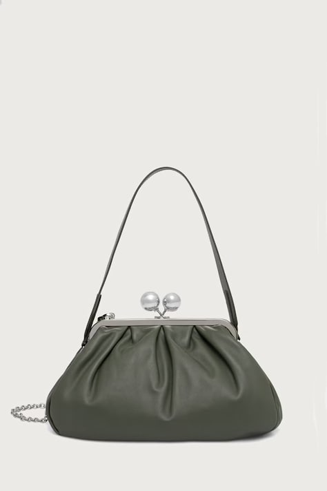 Weekend Max Mara Borsa da donna in pelle CUBICO verde 2625516124600