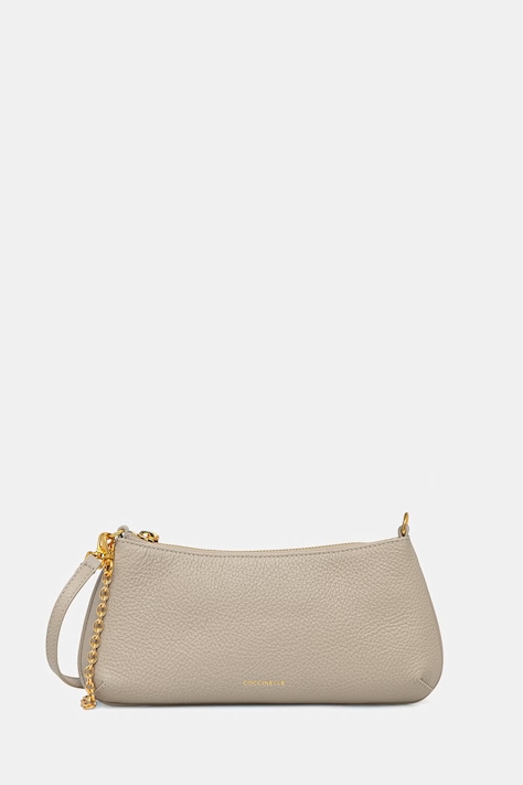Coccinelle Geantă crossbody pentru femei din piele bej E5 VG5 52 01 01