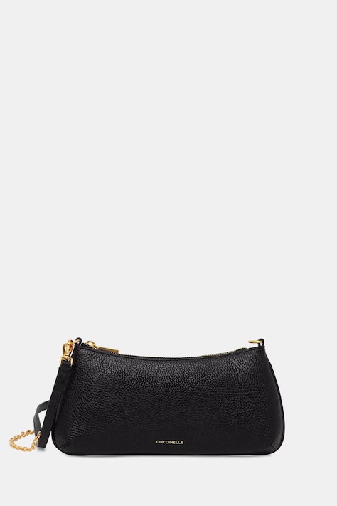 Coccinelle Torebka crossbody damska skórzana czarna E5 VG5 52 01 01