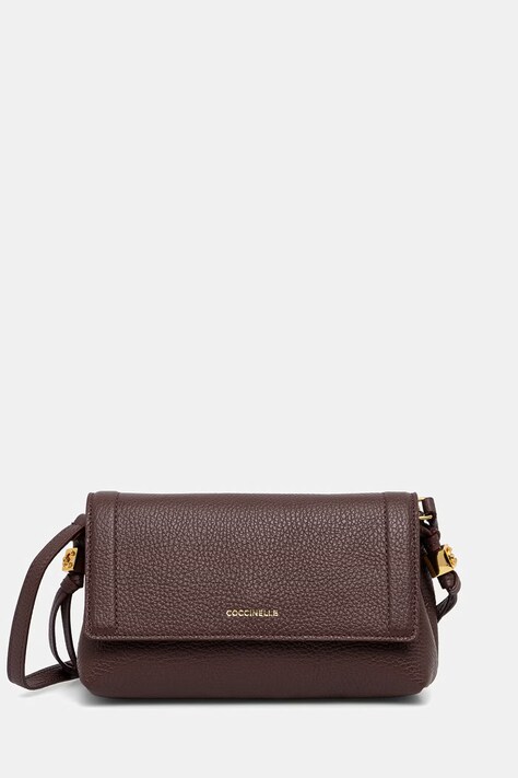 Coccinelle torebka crossbody damska skórzana bordowa E5 VCA 55 01 01