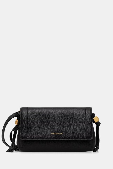 Coccinelle torebka crossbody damska skórzana czarna E5 VCA 55 01 01