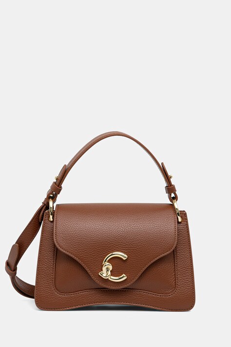 Coccinelle torebka crossbody damska skórzana brązowa E1 SSL 18 02 21