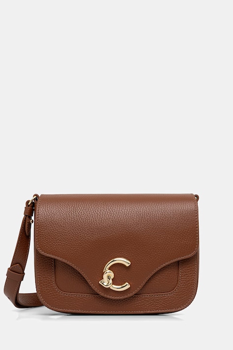 Coccinelle torebka crossbody damska skórzana brązowa E1 SSL 15 01 21