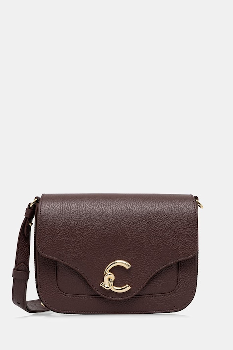 Coccinelle torebka crossbody damska skórzana bordowa E1 SSL 15 01 21