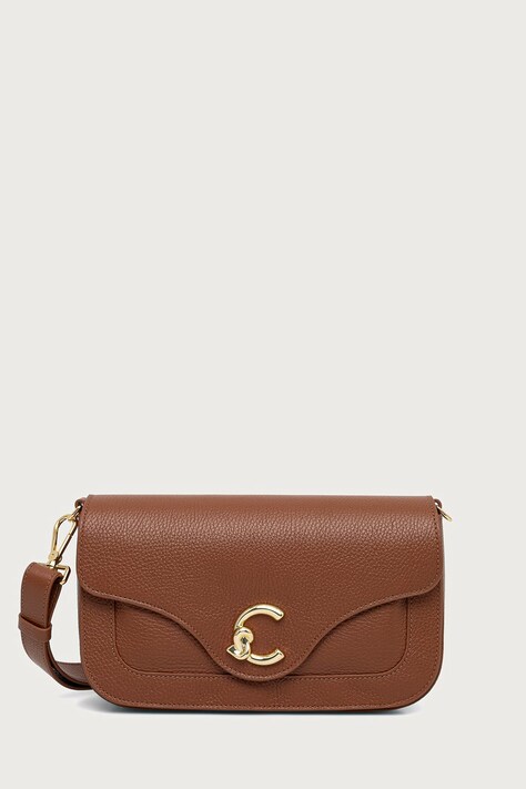 Coccinelle Crossbody kabelka dámska kožená hnedá E1 SSL 12 03 21