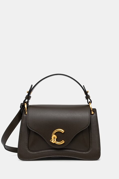 Coccinelle torebka crossbody damska skórzana zielona E1 SSK 18 02 21