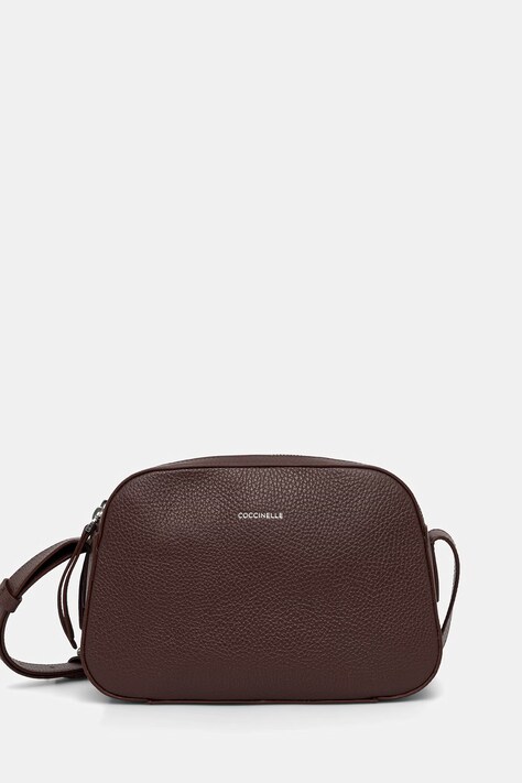 Coccinelle torebka crossbody damska skórzana bordowa E1 VGF 15 01 01