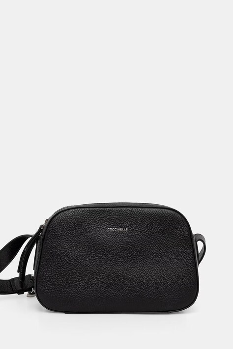 Coccinelle torebka crossbody damska skórzana czarna E1 VGF 15 01 01