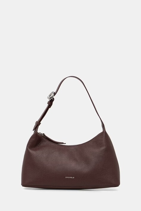 Coccinelle torebka hobo damska skórzana bordowa E1 VGF 13 01 01