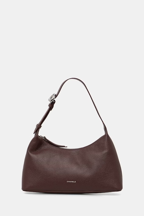 Coccinelle torebka hobo damska skórzana bordowa E1 VGF 13 01 01