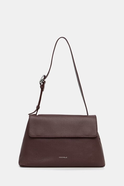 Coccinelle torebka shopper damska skórzana bordowa E1 VGF 12 01 01