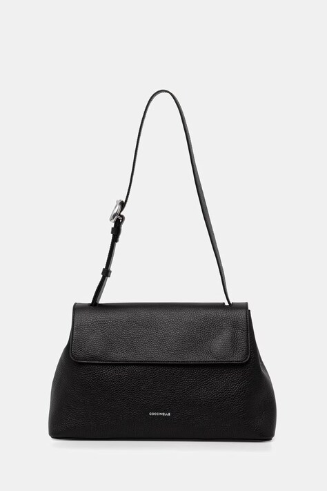 Coccinelle torebka shopper damska skórzana czarna E1 VGF 12 01 01