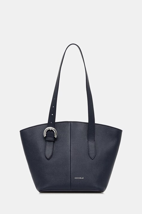 Coccinelle torebka shopper damska skórzana granatowa E1 VGF 11 02 01