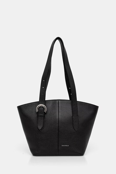 Coccinelle torebka shopper damska skórzana czarna E1 VGF 11 02 01
