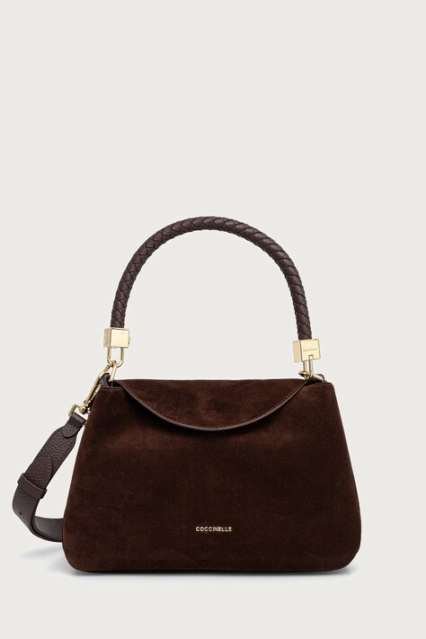 Coccinelle Crossbody kabelka dámská semišová hnědá E1 VCL 18 02 01