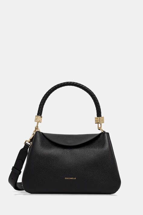 Coccinelle torebka crossbody damska skórzana czarna E1 VCK 18 02 01