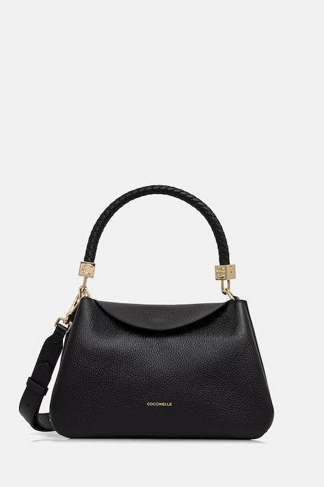 Coccinelle torebka crossbody damska skórzana czarna E1 VCK 18 02 01
