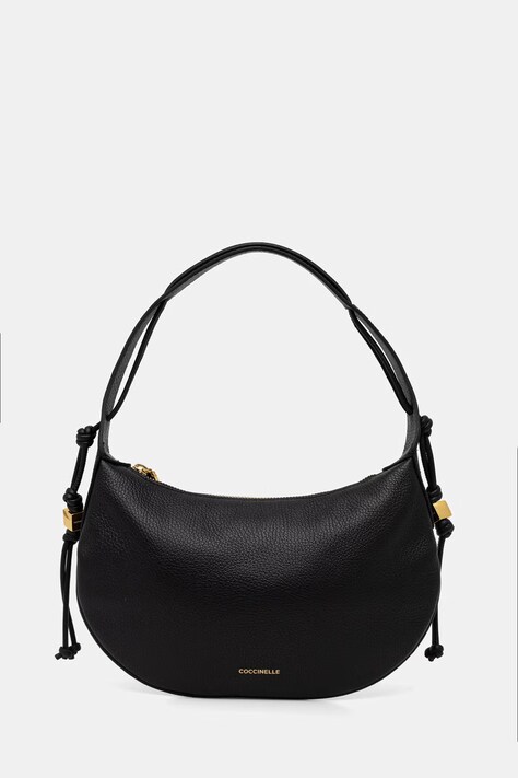 Coccinelle torebka hobo damska skórzana czarna E1 VCA 13 03 01