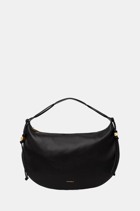 Coccinelle torebka hobo damska skórzana czarna E1 VCA 13 01 01