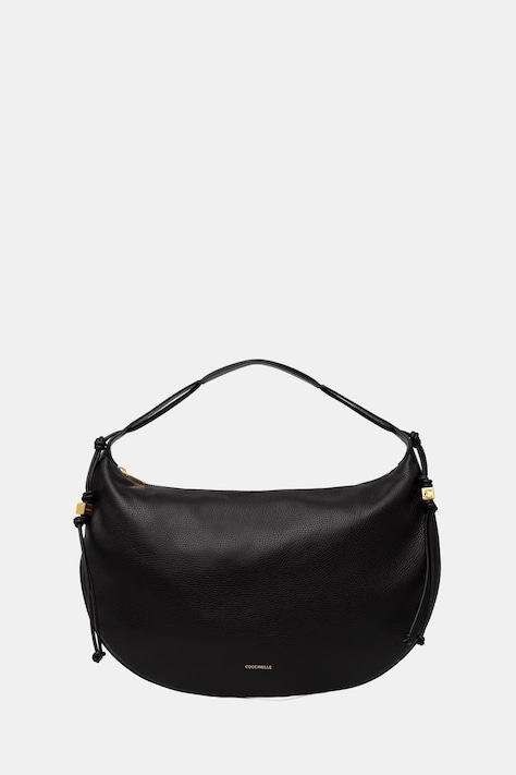 Coccinelle torebka hobo damska skórzana czarna E1 VCA 13 01 01