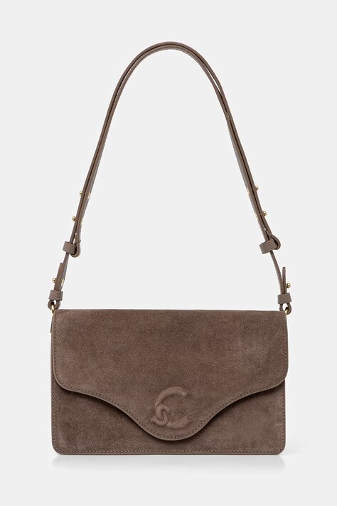Coccinelle torebka crossbody damska skórzana brązowa E1 VJG 12 02 01