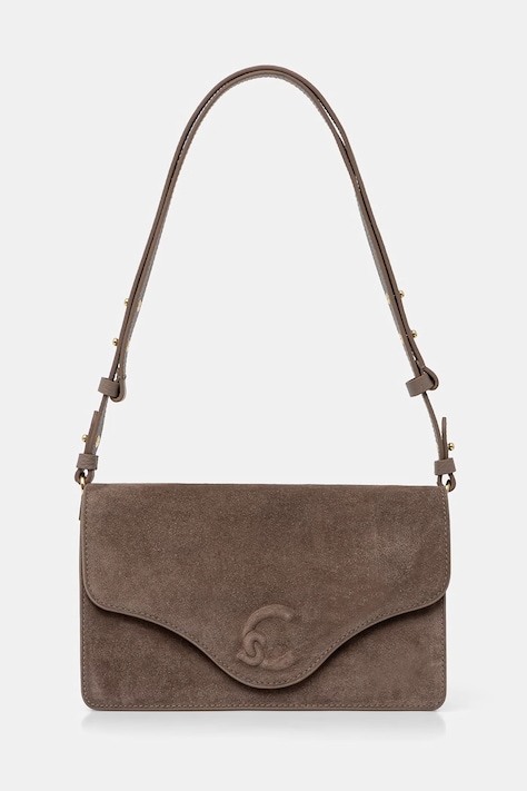 Coccinelle torebka crossbody damska skórzana brązowa E1 VJG 12 02 01