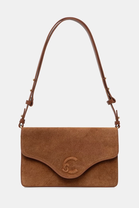 Coccinelle torebka crossbody damska skórzana brązowa E1 VJG 12 02 01