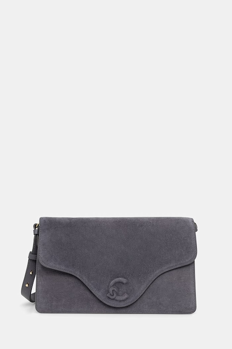 Coccinelle torebka shopper damska skórzana szara E1 VJG 12 01 01