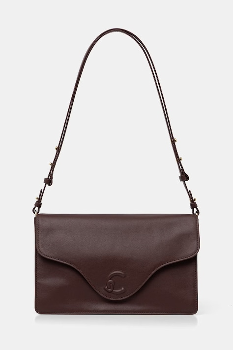 Coccinelle torebka tote damska skórzana bordowa E1 VJF 12 01 01